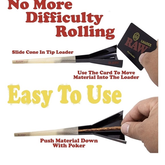 RAW Classic 98 special cones (100pack)+raw cone loader +raw11x7 girl tray - Picture 8 of 9